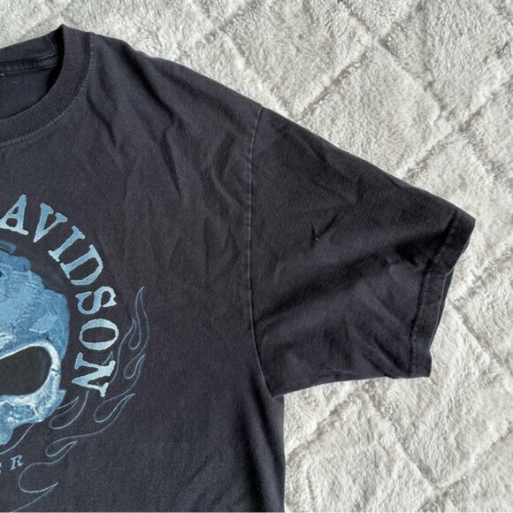 Harley-Davidson | "Harley-Davidson Forever" Short Sleeve Skull Tee | Size Large - Picture 5 of 8